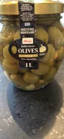 Olives vertes farcies à l'ail