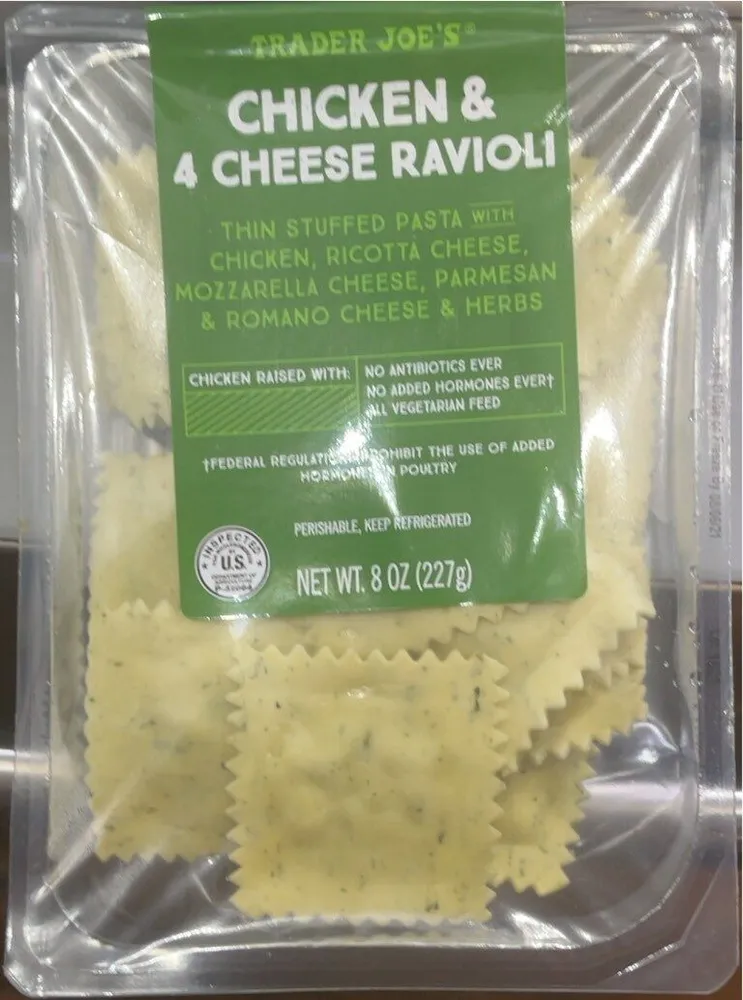 Chicken & 4 Cheese Ravioli