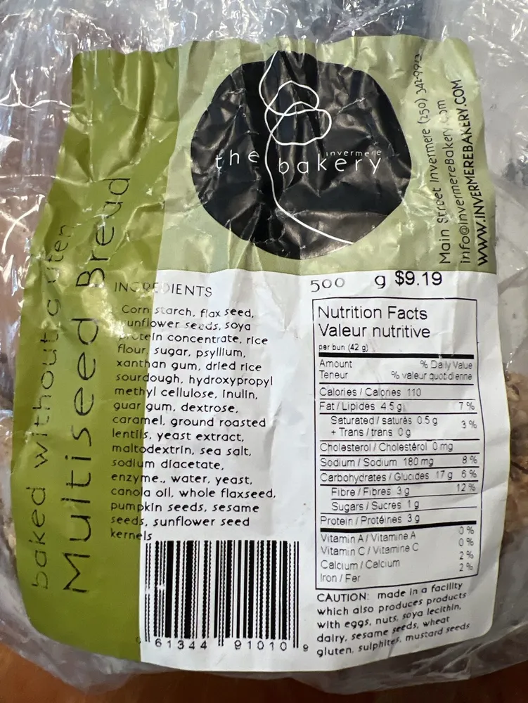 Gluten Free Multiseed Bread