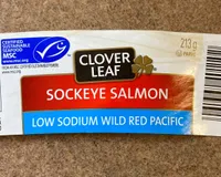 Sockeye Salmon, Low Sodium, Wild Red Pacific