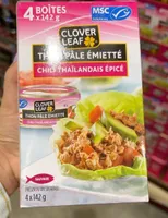 Thon pâle émmietté Chili Thaïlandais épicé