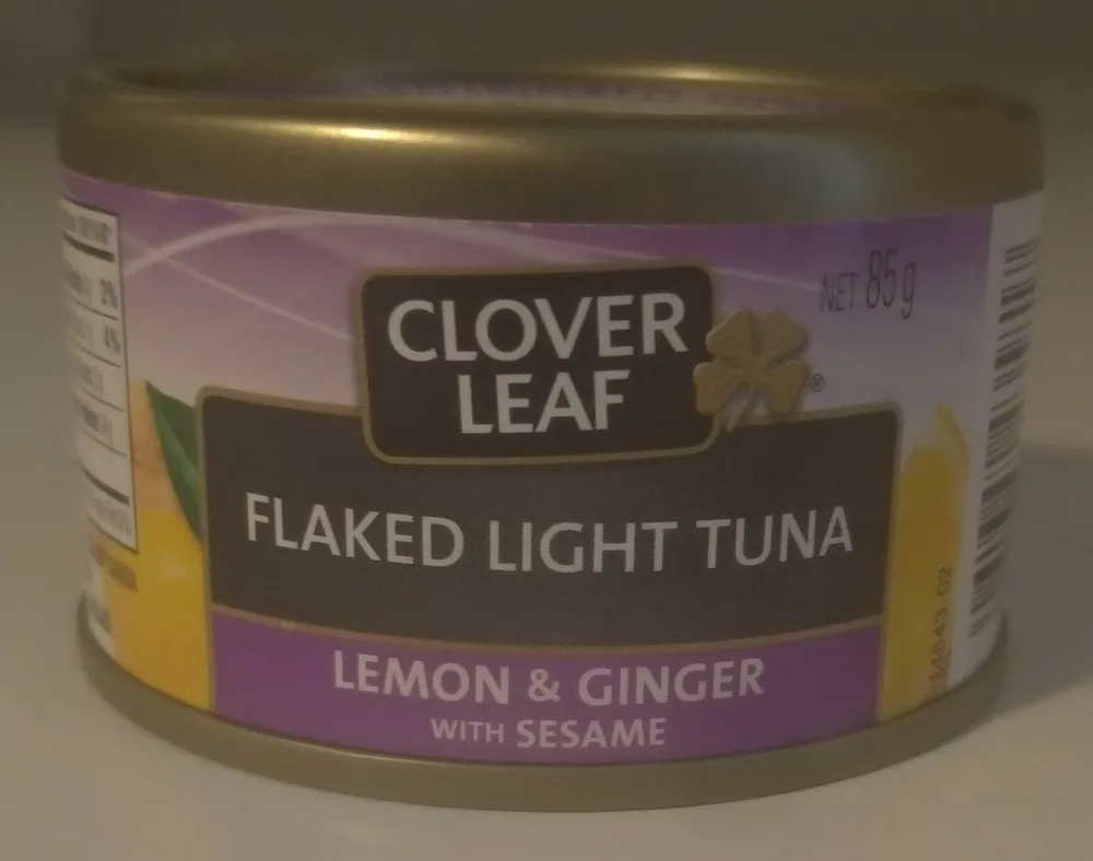 FLAKED LIGHT TUNA LEMON & GINGER WITH SESAME