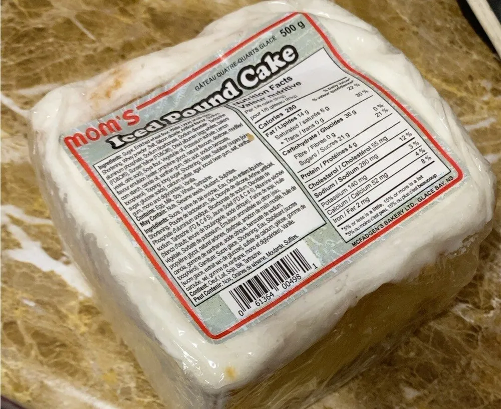 Ice Pound Cake