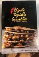 Chiptole vegetable quesadilla