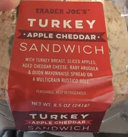 Turkey Apple Cheddar Sandwich