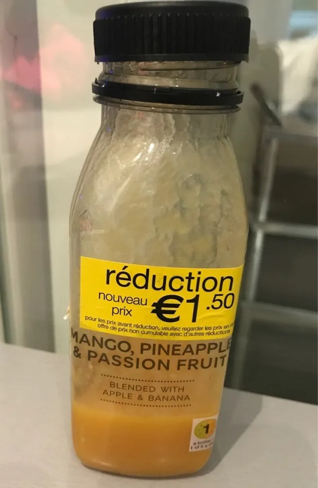 Mango, pineapple & passion fruit