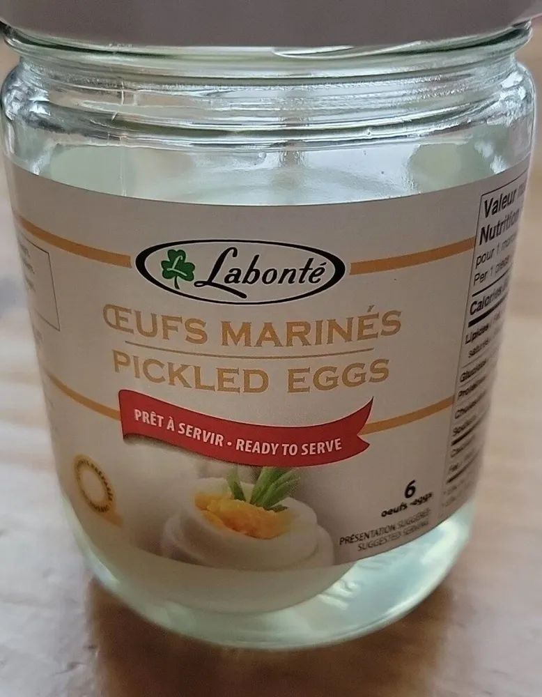 Oeufs marinés - Pickled eggs