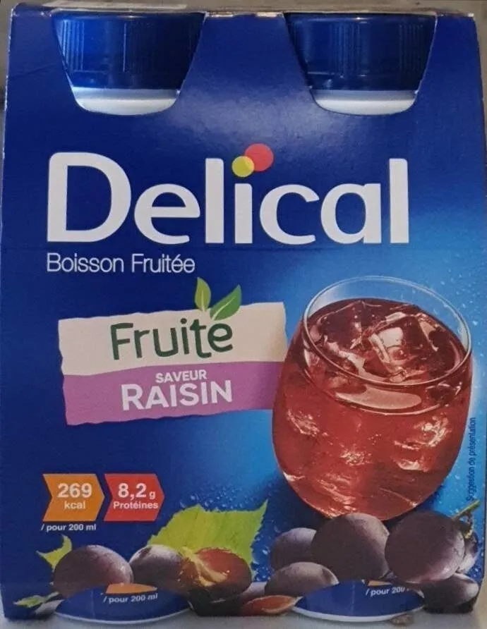 Boisson fruitée saveur raison