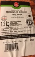 Saucisses de porc
