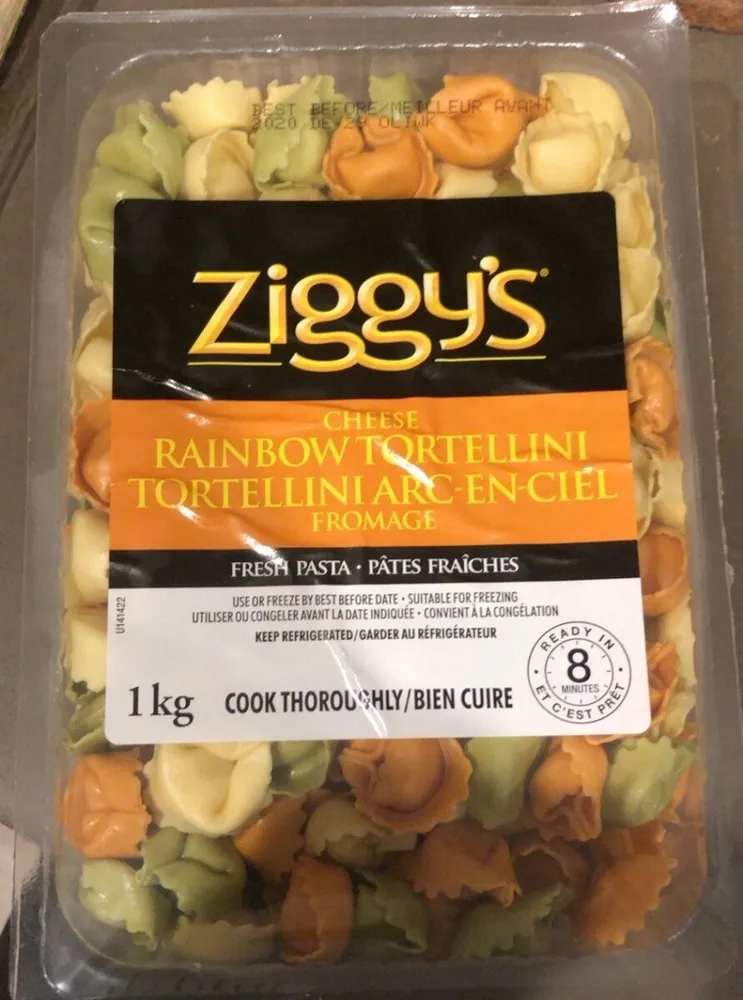 Rainbow tortellini