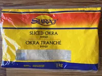 Sliced Okra Bhindi