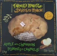 Apple with cinnamon pie