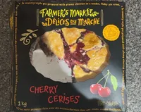 Farmers market cherry pie