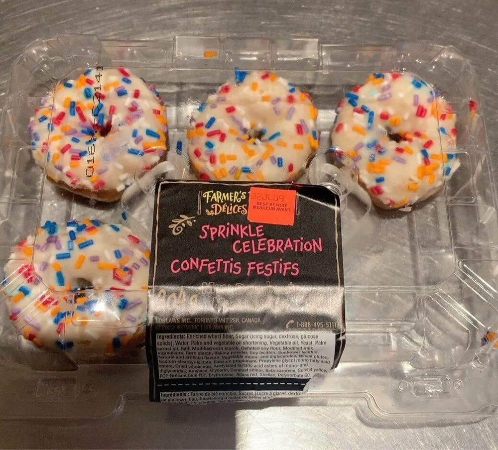 Springle Celebration mini doughnuts