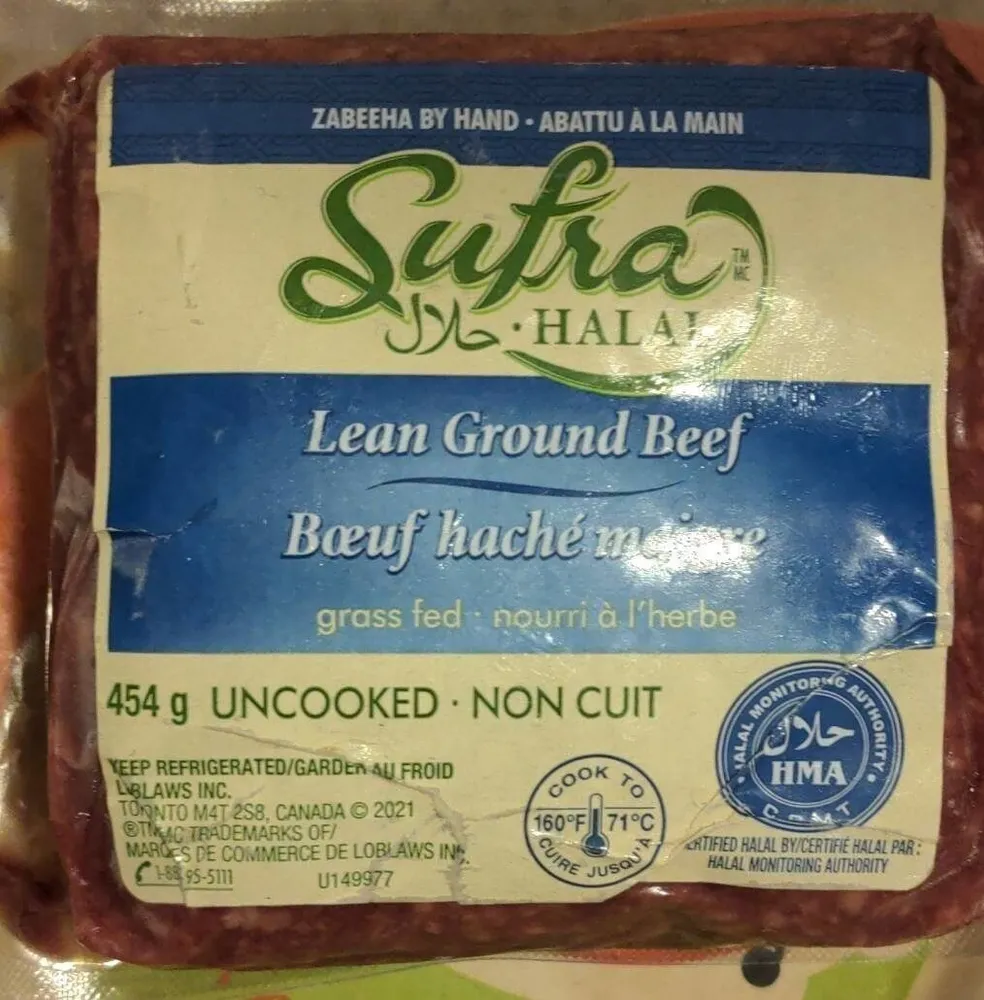 Lane ground beef
