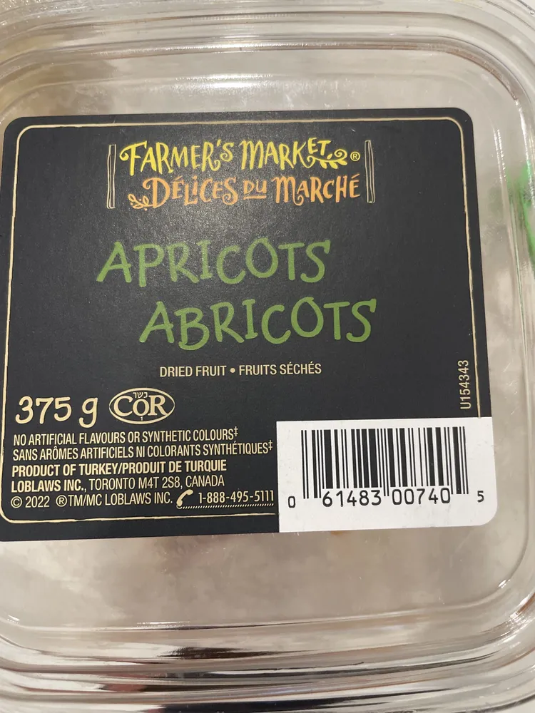 Dried Apricots