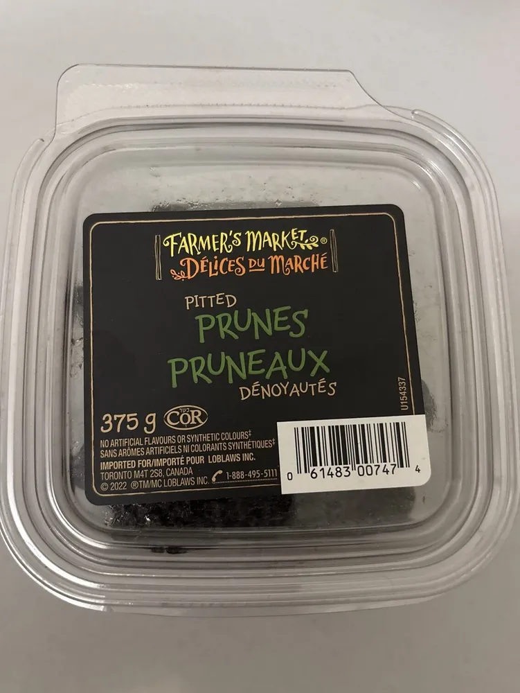 Pitted Prunes