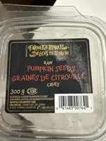 Raw Pumpkin Seeds / Graines de citrouille crues