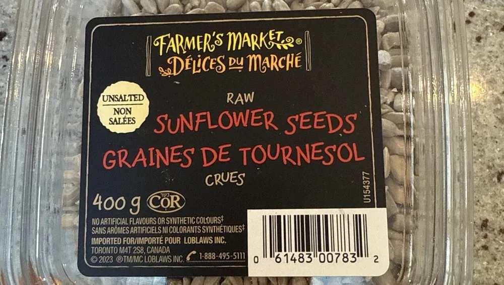 Raw Sunflower Seeds