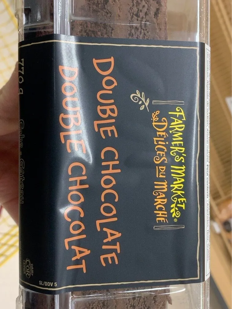 Double chocolate cake