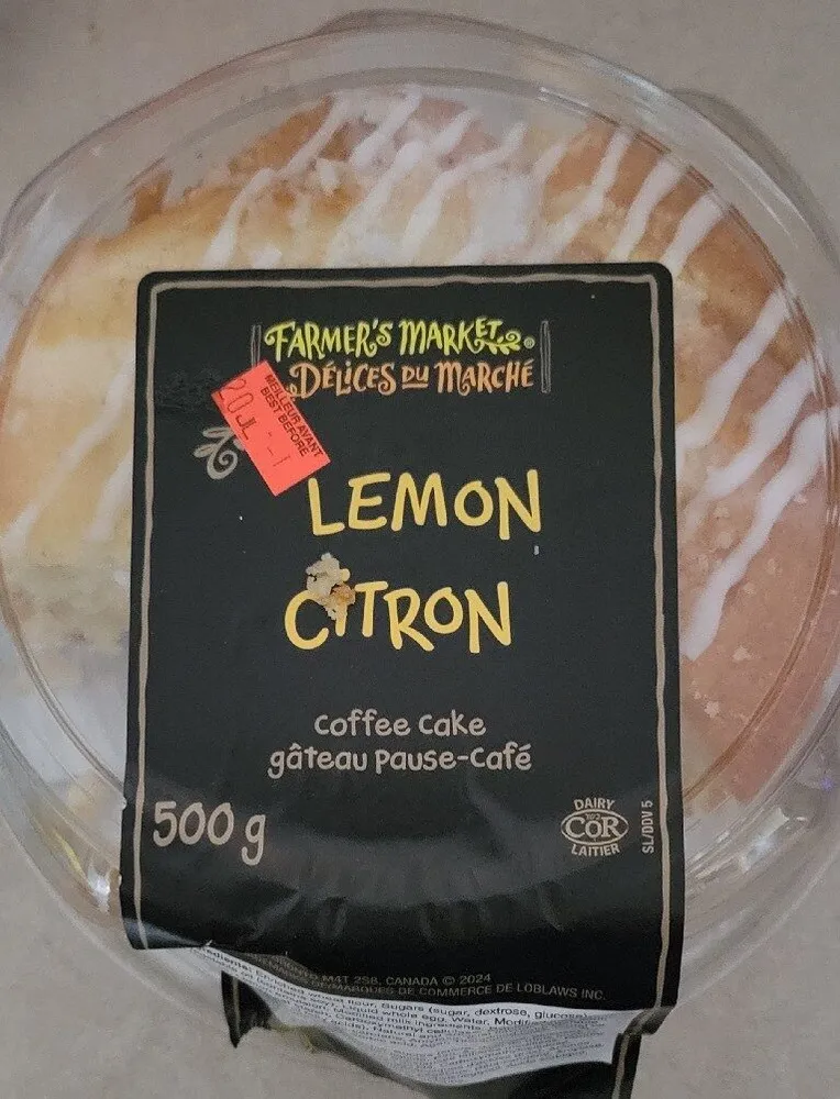 Lemon Coffee Cake