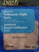Ziggy's smoked kolbassa style ham.