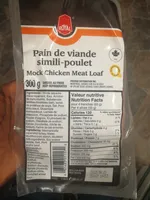 Mock Chicken Meat Loaf