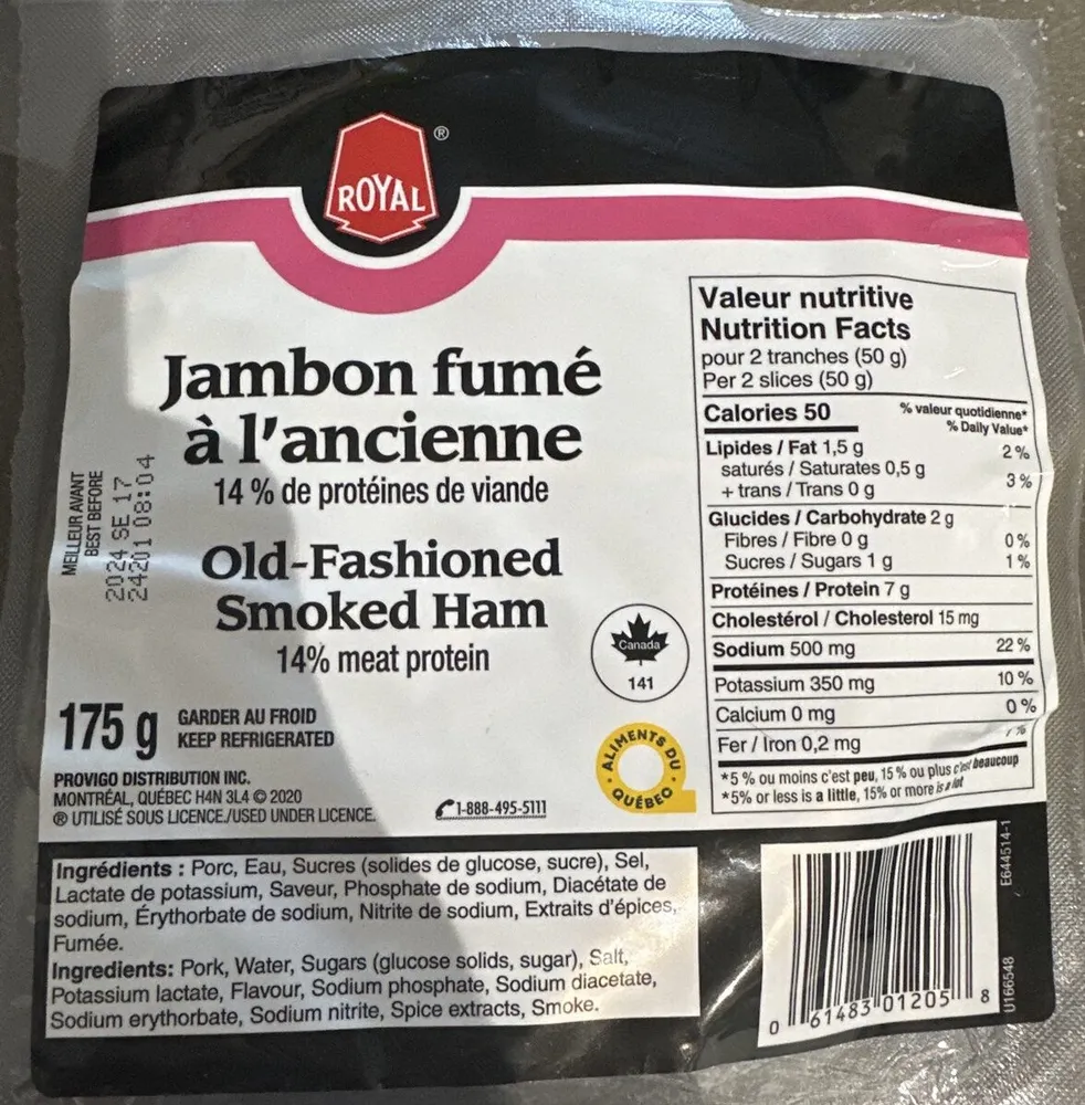 Old-Fashioned Smoked Ham