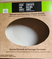 Spinach And Parmesan Cheese Quiche