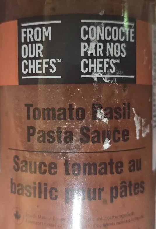 Tomato Basil Pasta Sauce