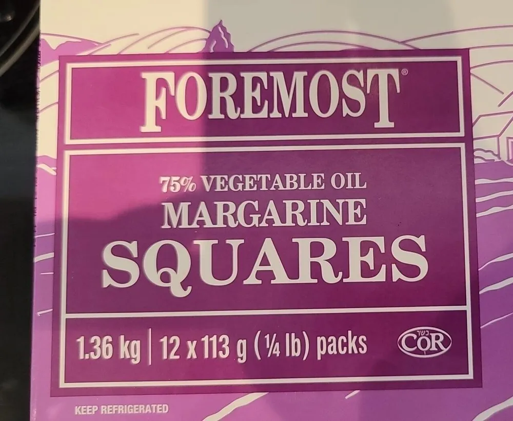 75% vegetable oil margarine