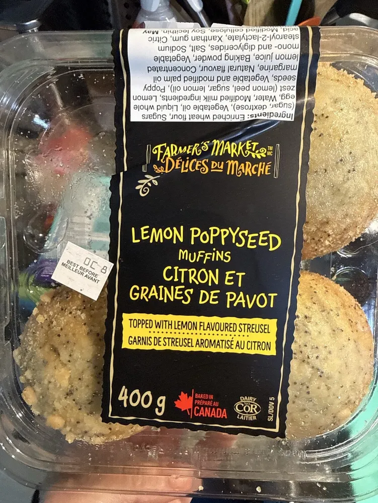 Lemon Poppyseed Muffins