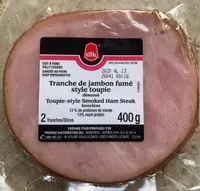 tranche de jambon fumé