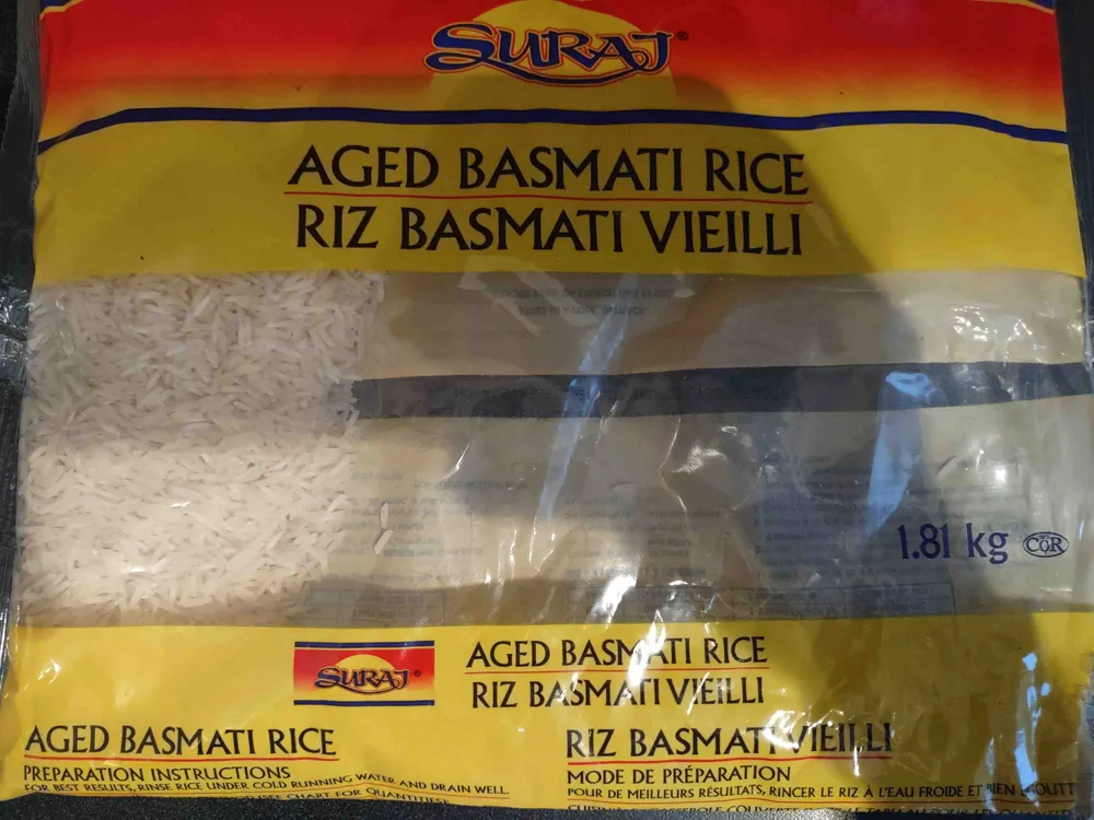 Rice, aged basmati