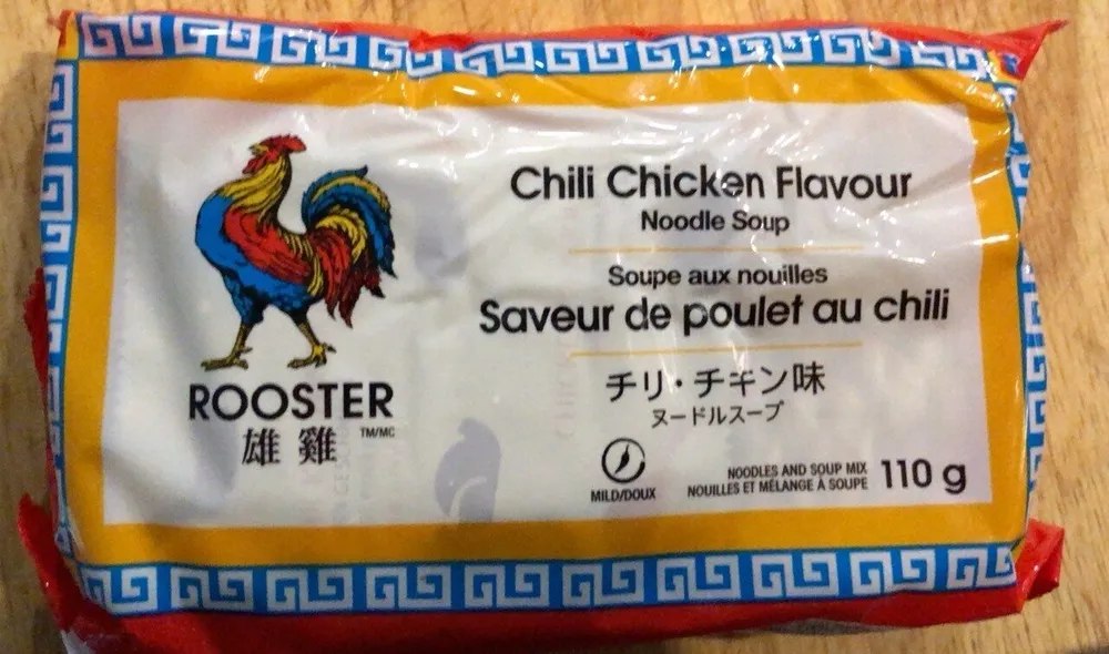 Chili chicken noodle soup