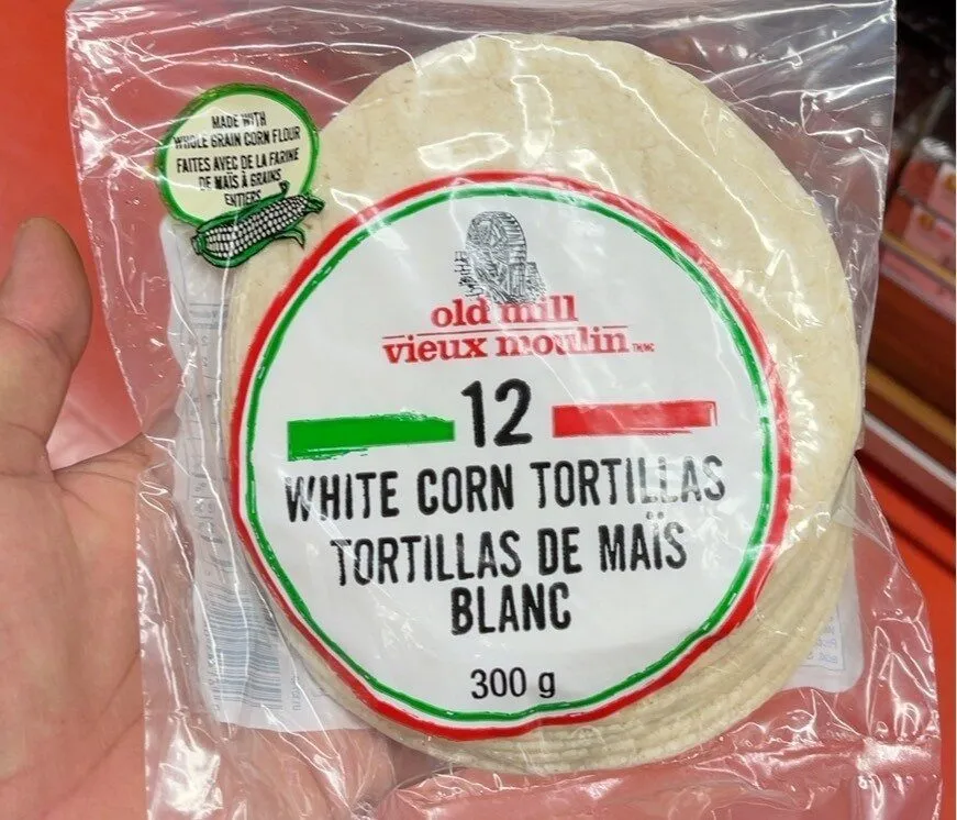 White corn tortilla