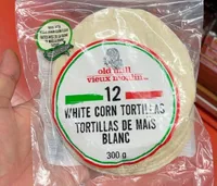 White corn tortilla