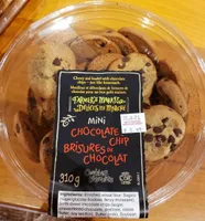 Mini chocolate chip Brisures de chocolate