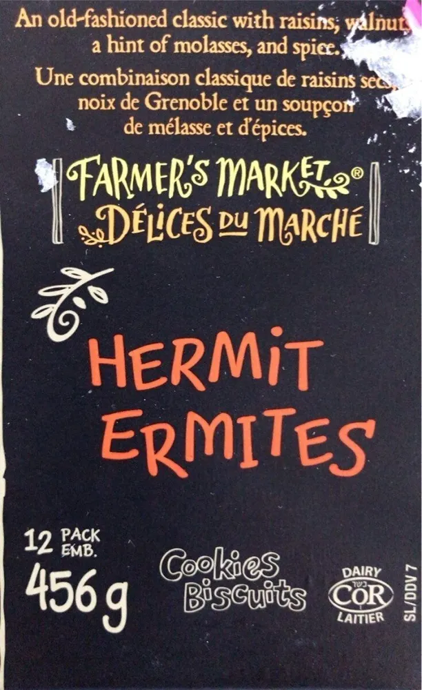 Hermit cookies