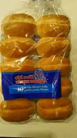 10 white dinner rolls