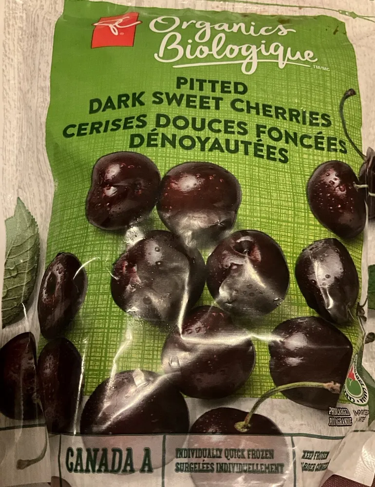 Pitted Dark Sweet Cherries - Organic