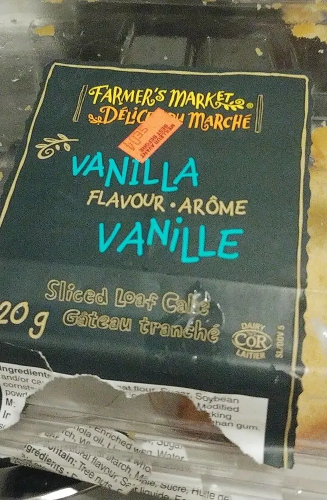Vanilla load cake