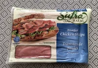 Tranches de poulet déjeuner