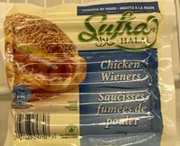 Saucisses fuméesde poulet