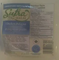 Sliced Chicken Bologna
