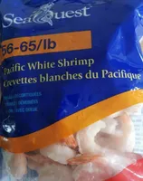 Crevettes blanches du Pacifique