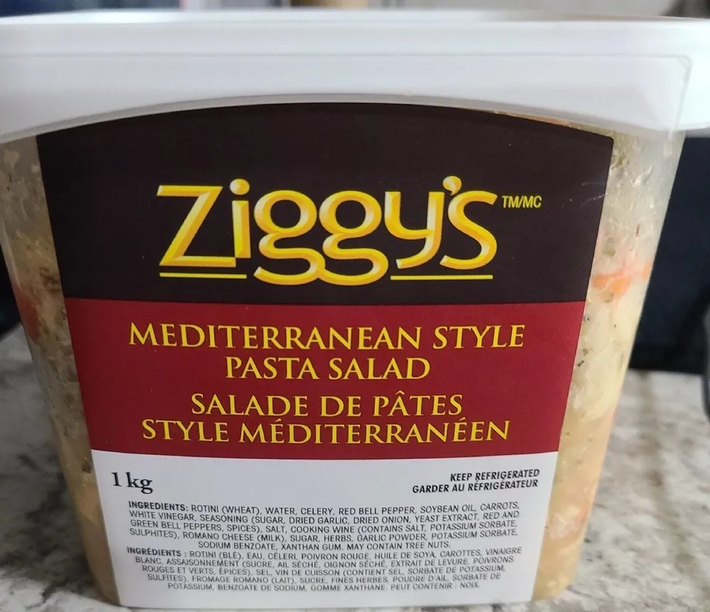 Mediterranean Style Pasta Salad