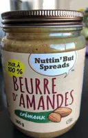 Beurre d'amandes crémeux