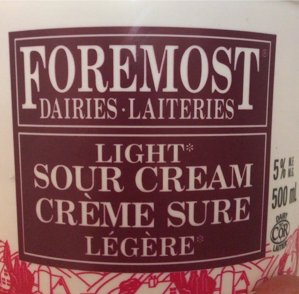 Light sour cream