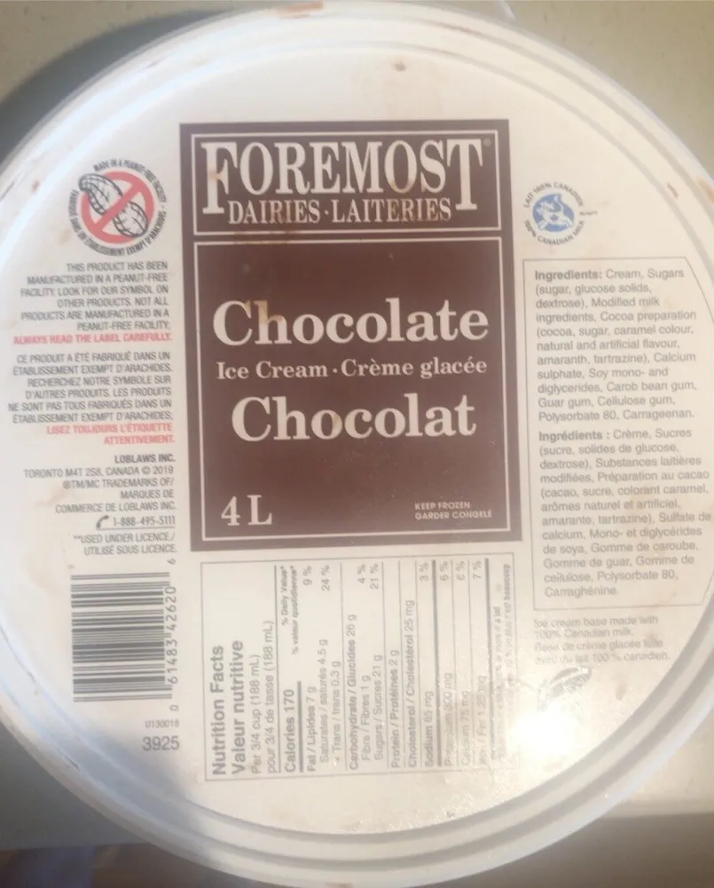 Chocolate icecream